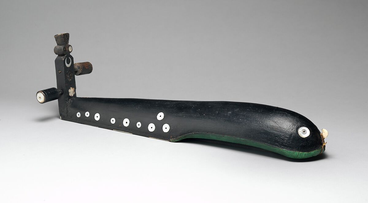 Rebab, Wood, parchment, metal, Algerian or Moroccan