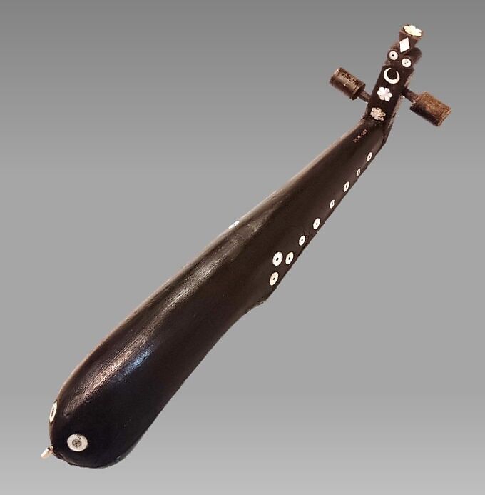 Rebab, Wood, parchment, metal, Algerian or Moroccan