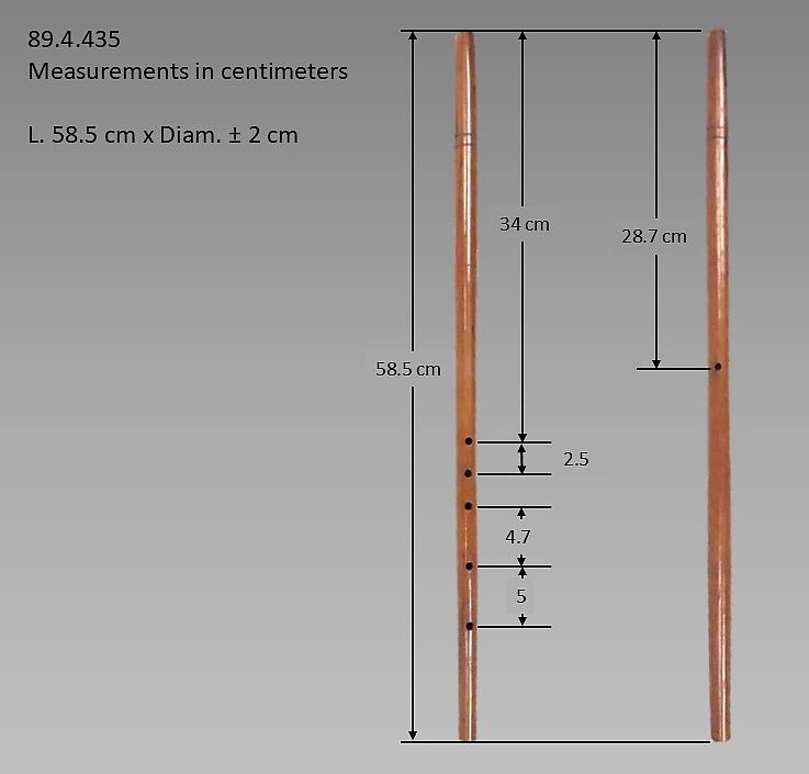 Ney, Cherry or plum wood (from Hnene), Iranian (Persian), Turkey