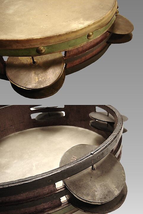 Tar, Wood, brass, parchment, leather, Algerian