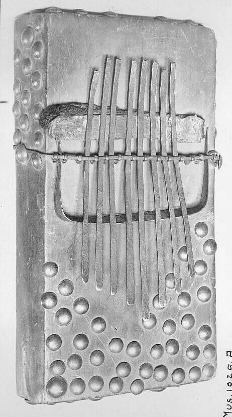 Likembe, Bateke people, Wood, metal, Bateke people