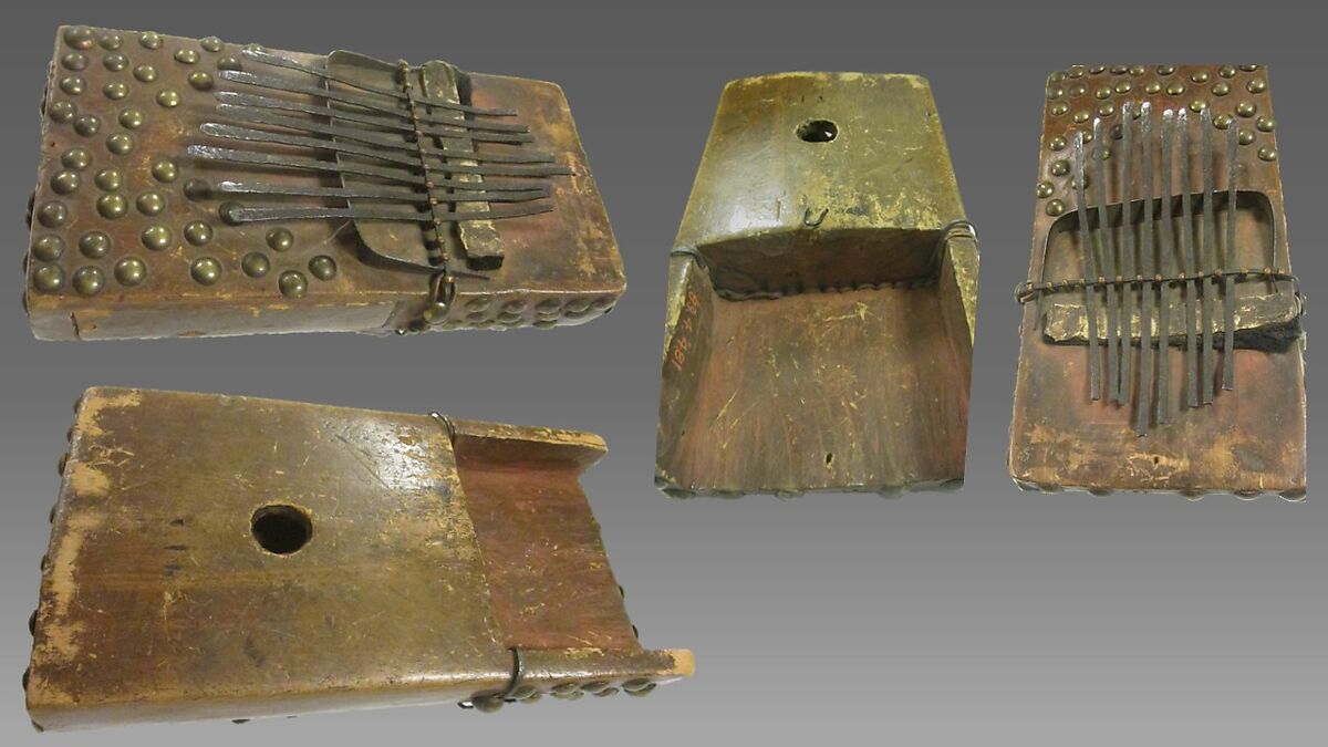 Likembe, Bateke people, Wood, metal, Bateke people