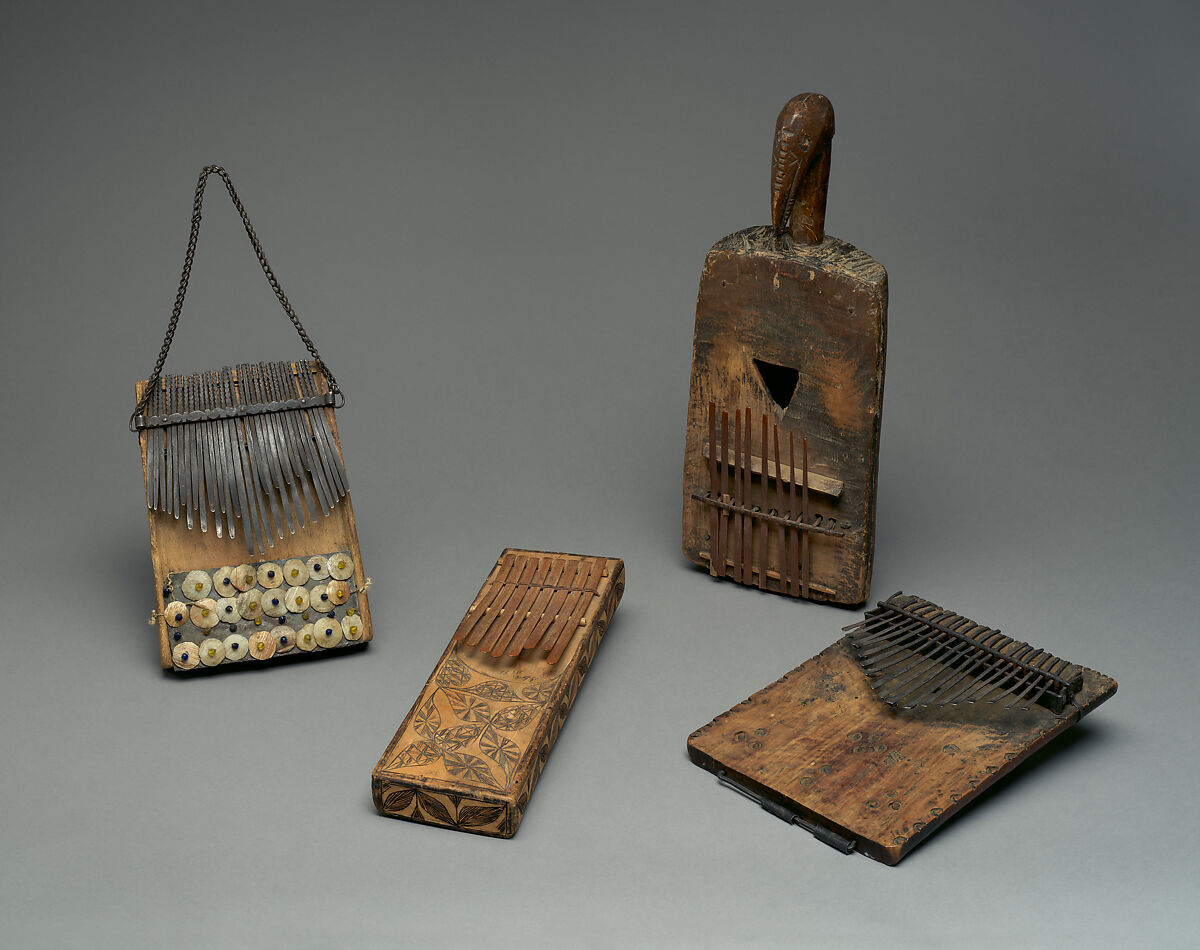 Mbira, Kapok wood (Ceiba pentandra Gaertn), Nigerian (Efik) 