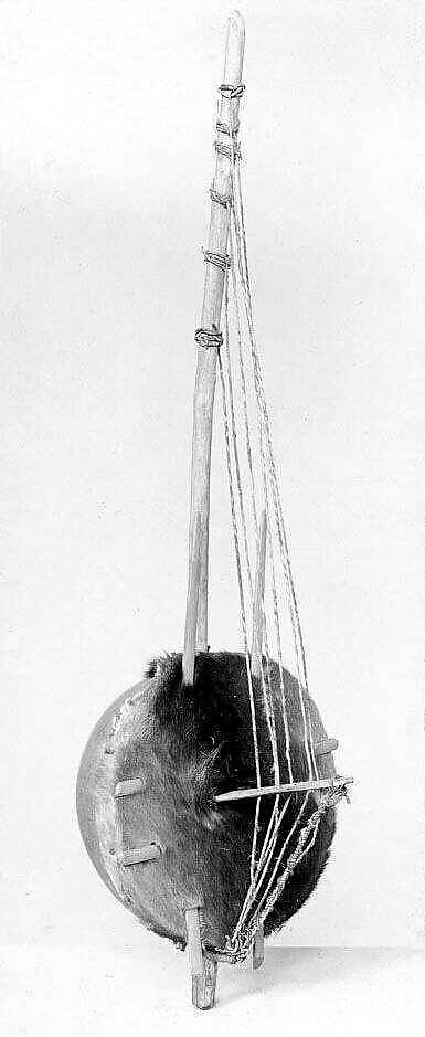 Sora Ngoni (Simbingo), Gourd, skin, wood, leather, Loma