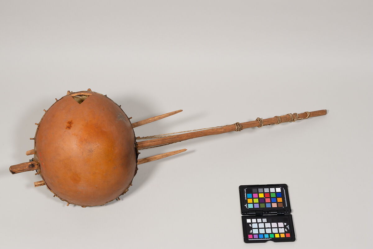 Sora Ngoni (Simbingo), Gourd, skin, wood, leather, Loma