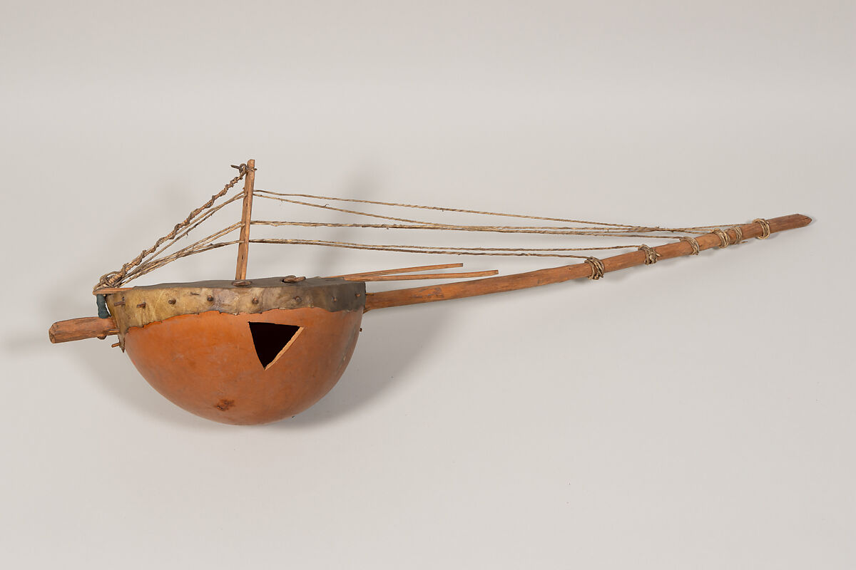 Sora Ngoni (Simbingo), Gourd, skin, wood, leather, Loma