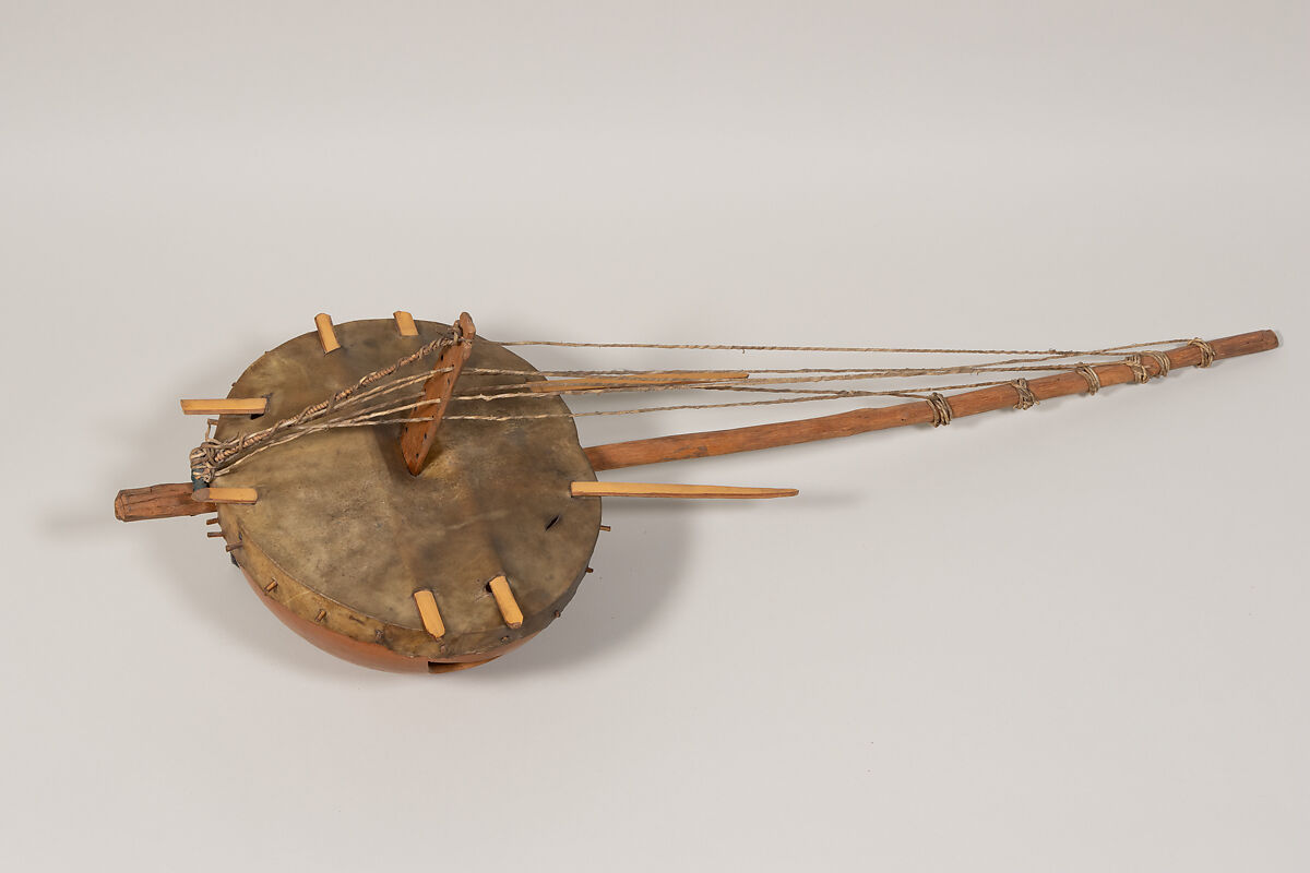 Sora Ngoni (Simbingo), Gourd, skin, wood, leather, Loma