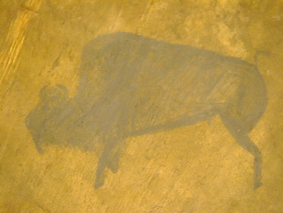 Frame Drum, wood, various materials, Native American (Teton Dakota)