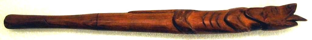 Frame Drum, Shonshone / Shoshonean, wood (ash?), skin (sheepskin), Native American (Shoshone)