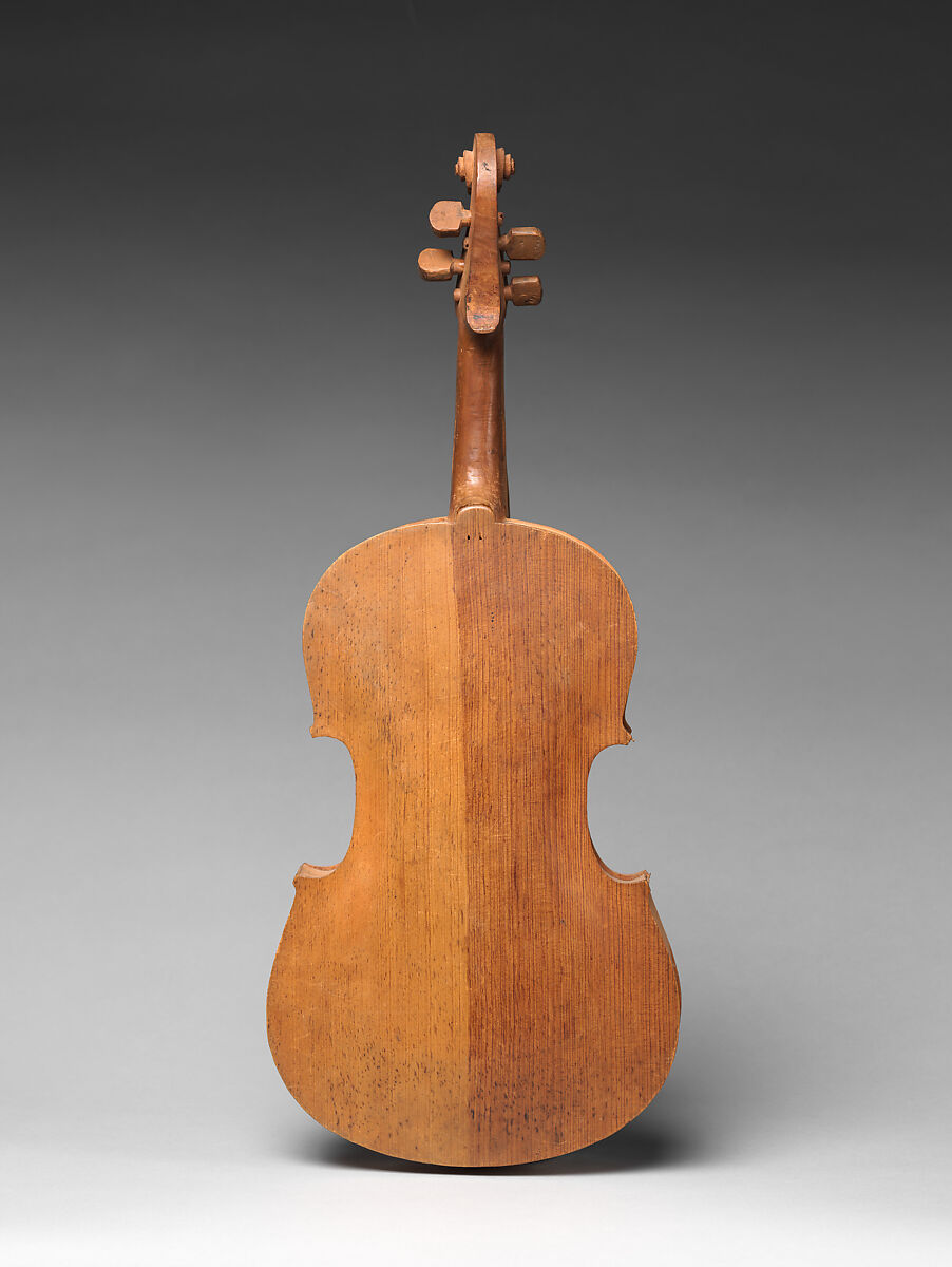 Raberi (folk violin), Wood (yellow pine), horse hair, Native American (Rarámuri / Tarahumara)