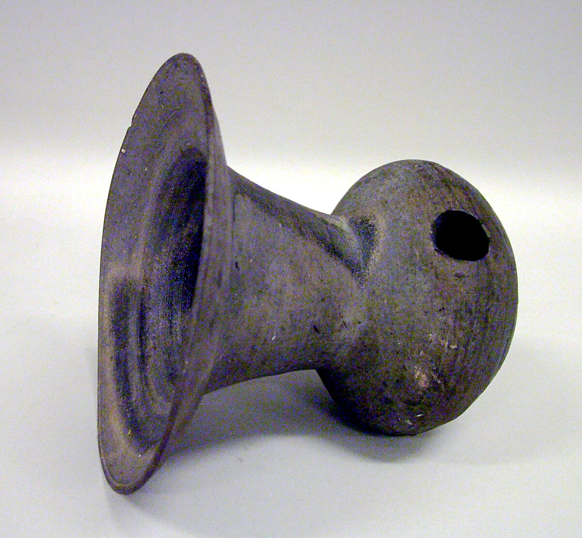 Jindai Rappa (earthenware trumpet), Earthenware, Japanese 