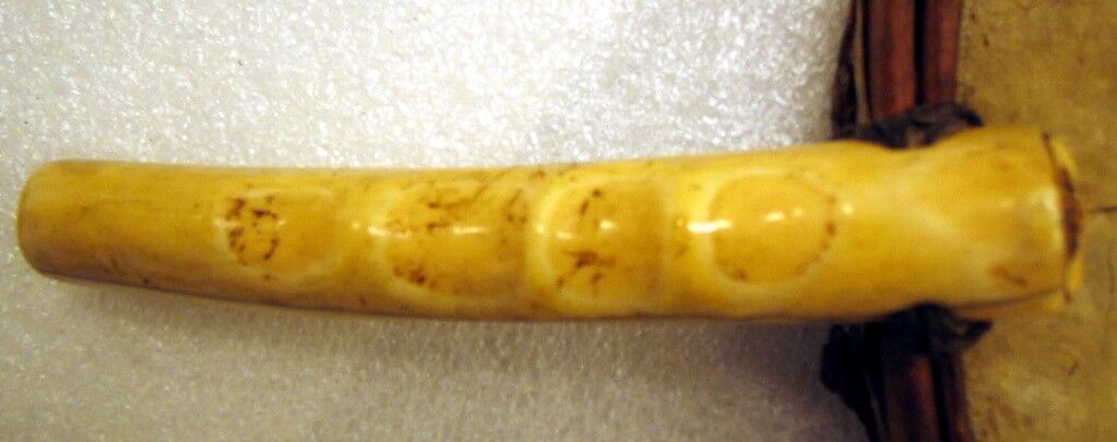 Kelyaut (frame drum), Wood, walrus ivory, seal or whale peritoneum, Native American (Inuit, Eskimauan or Eskimo)