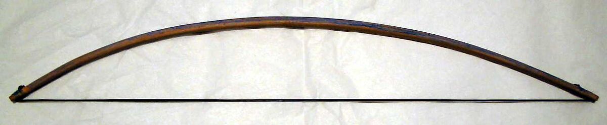 Tsii' Edo' Ai (Apache Fiddle), Lawrence Gotelay, Wood; sinew, horsehair, polychrome, Native American (Apache)