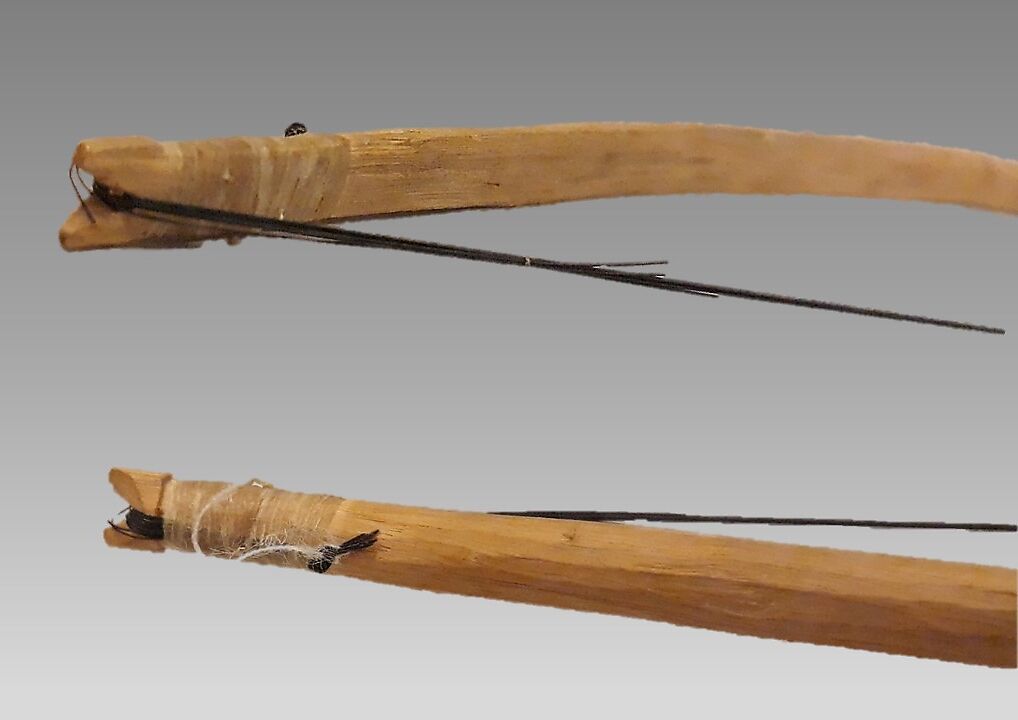 Tsii' Edo' Ai (Apache Fiddle), Wood, horsehair, Native American (Apache)
