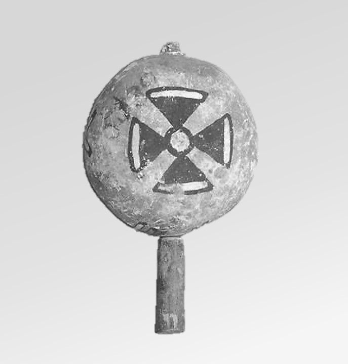 Ah-Yah, Moqin Indians, Gourd, wood, pebbles, Native American (Moquin/Hopi or Zuni)