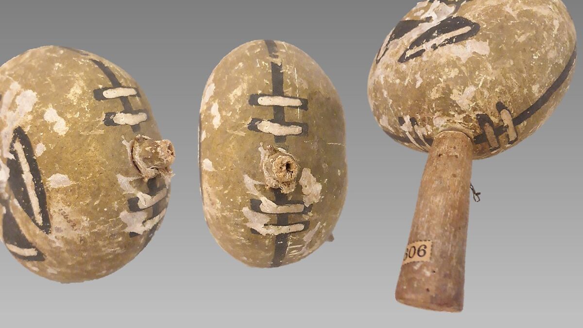 Ah-Yah, Moqin Indians, Gourd, wood, pebbles, Native American (Moquin/Hopi or Zuni)