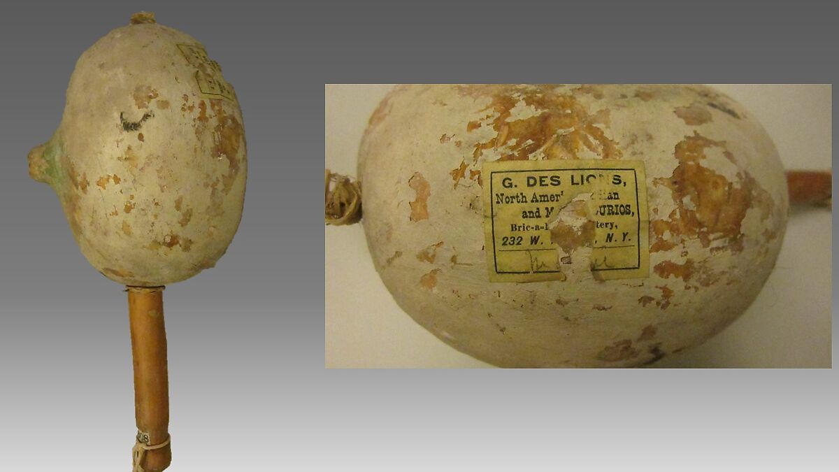 Ah-Yah, Hopi people, Gourd, wood, Native American (Hopi)