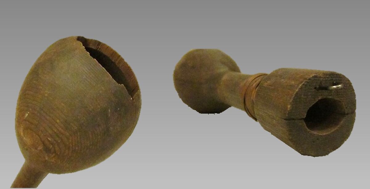 Reed Pipe, Wood, Native American (Tlingit possibly)