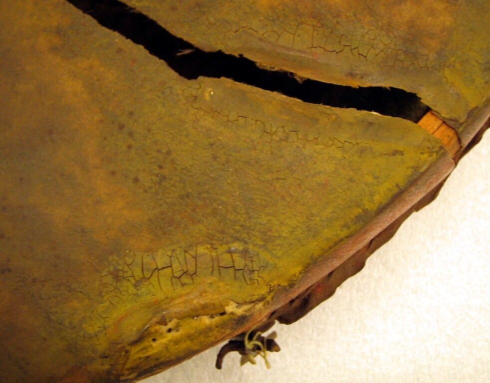 Frame Drum, Eskimauan family?, wood, skin, iron, Native American (Alaska or Northern Plains Indians)