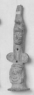 Pottery Whistle, clay, Mexican 
