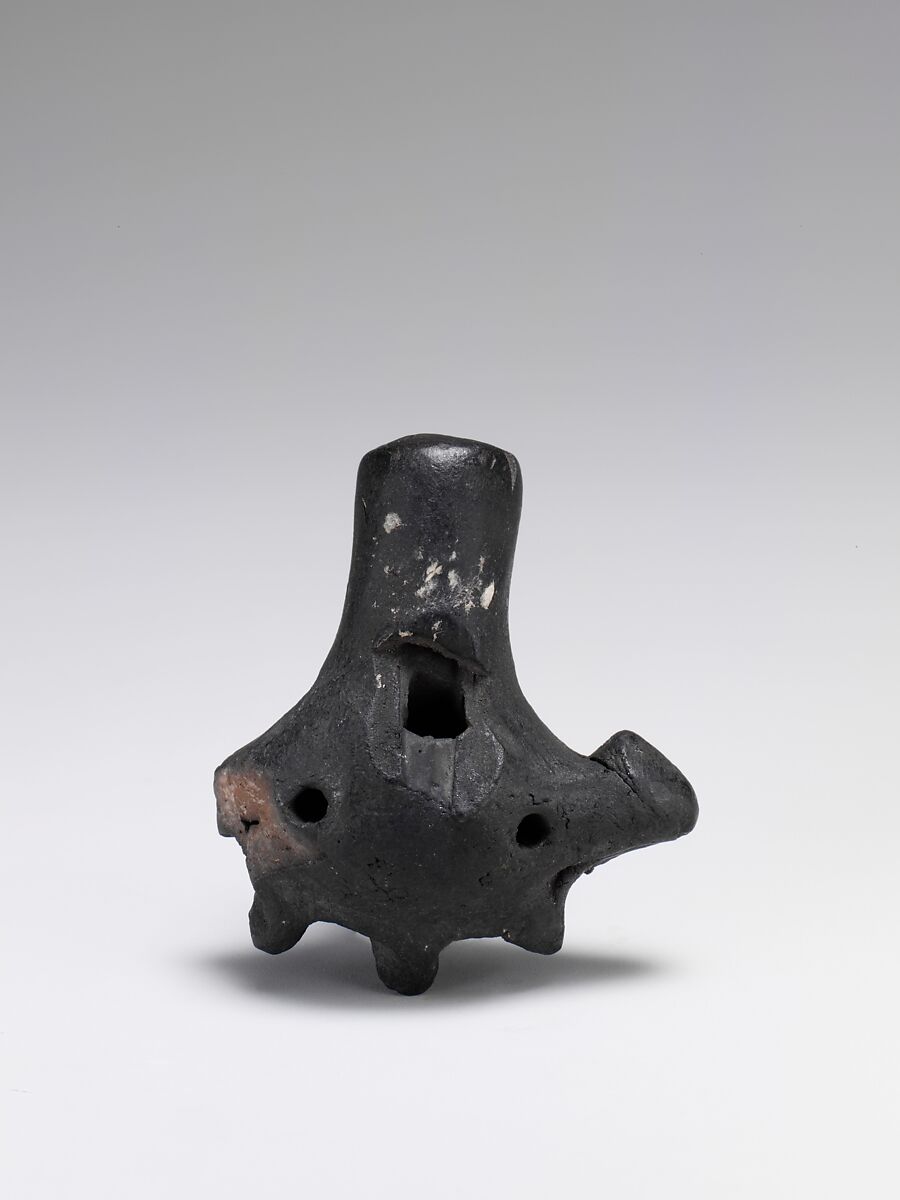 Pottery Whistle, Clay, Mexican 