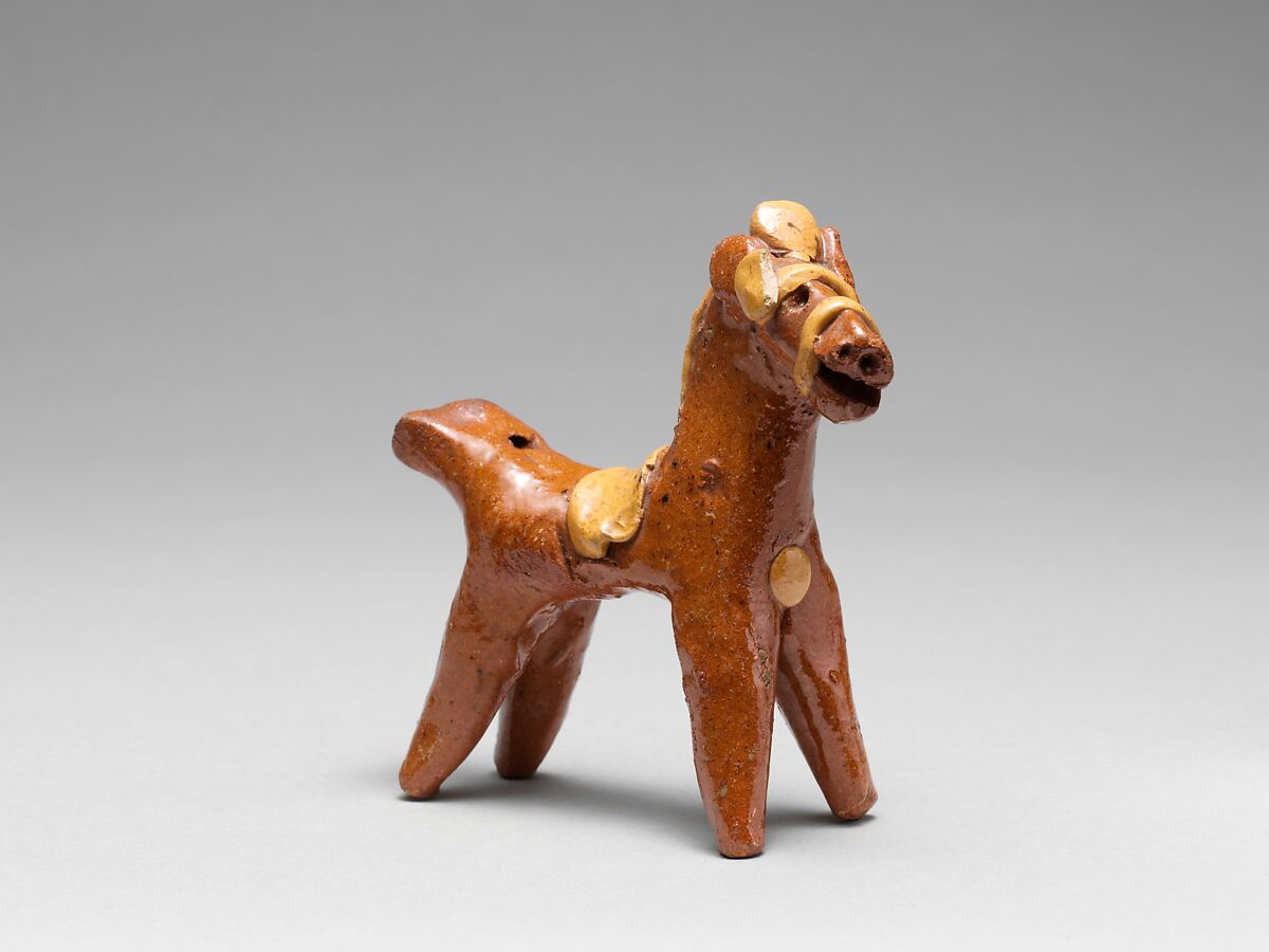 Pottery Whistle, Clay, Mexican 