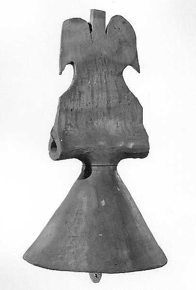 Pottery Bell, blackware, Mexican 