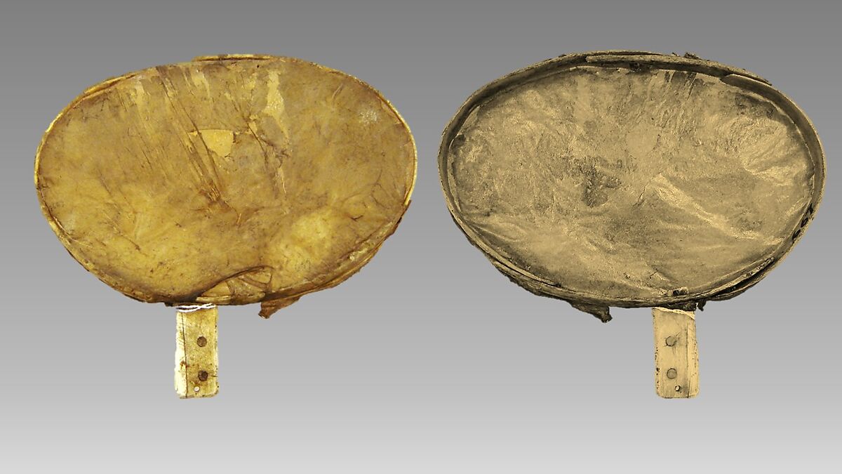 Kelyaut  (frame drum), whale bone, skin, Native American (Inuit)