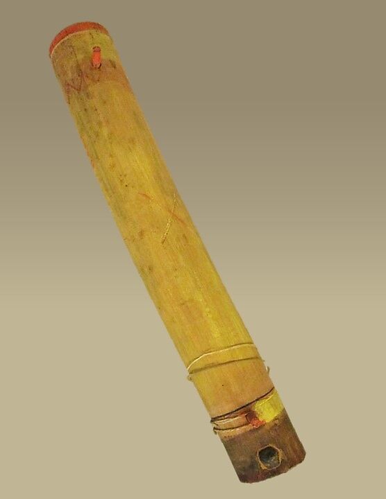 Tsii' Edo' Ai (Apache Fiddle), Agave, wood, sinew, horsehair, Native American (Apache, probably)