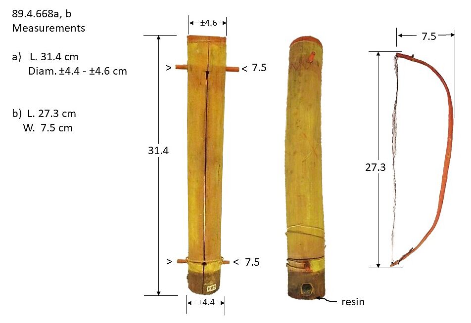 Tsii' Edo' Ai (Apache Fiddle), Agave, wood, sinew, horsehair, Native American (Apache, probably)