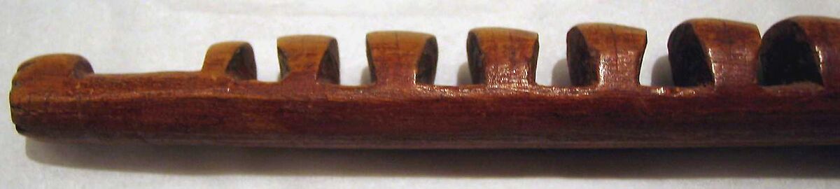 Rasp, wood, Native American (Seri, probably), Yuman family