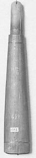 Reed Pipe, wood, wire (not original), Native American (Tlingit)