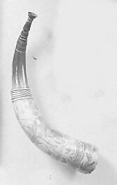 Engraved Horn, Horn, Brazilian
