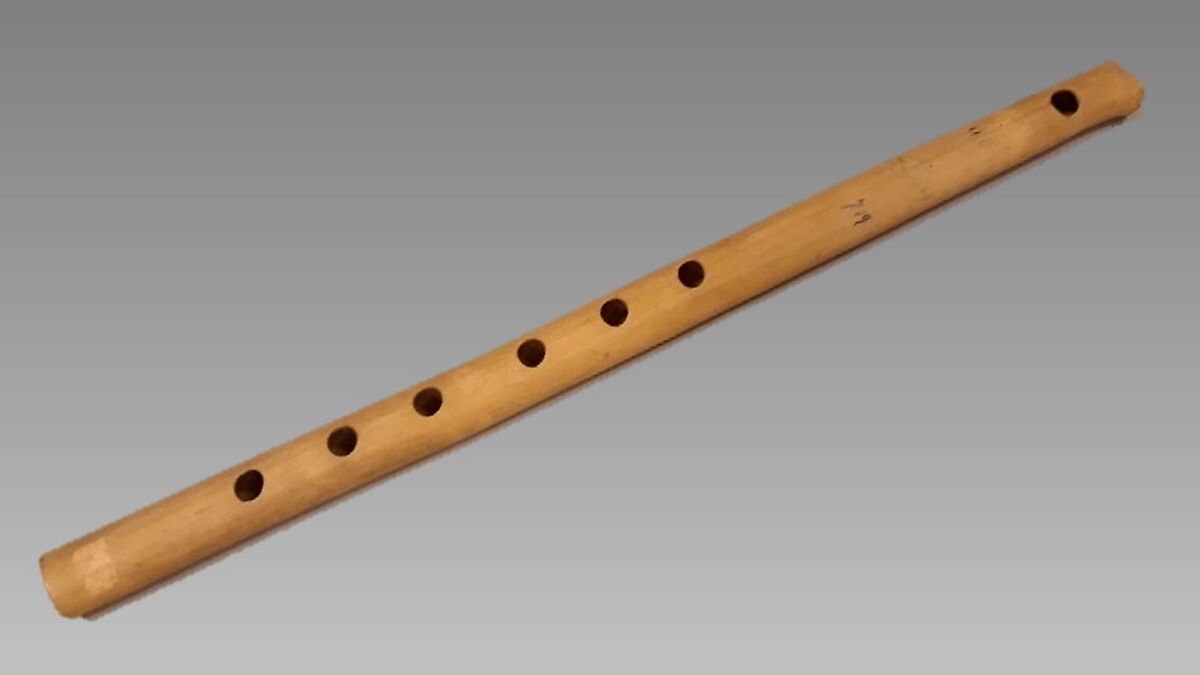 Flute, bamboo or cane, Native American (Brazilian) 