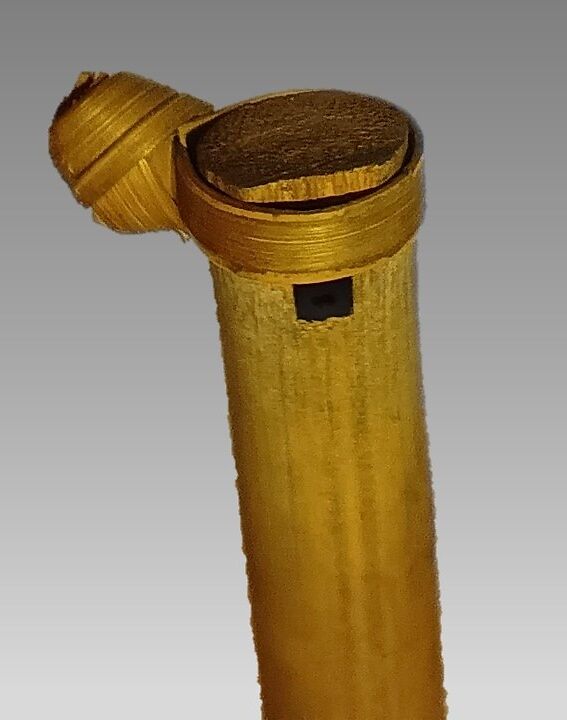 Suling Pelog (ring flute), Bamboo, rattan, Javanese (Sunda)