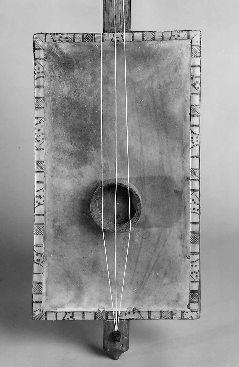 Tarawangsa, Wood, silk, parchment, Javanese (Sunda)