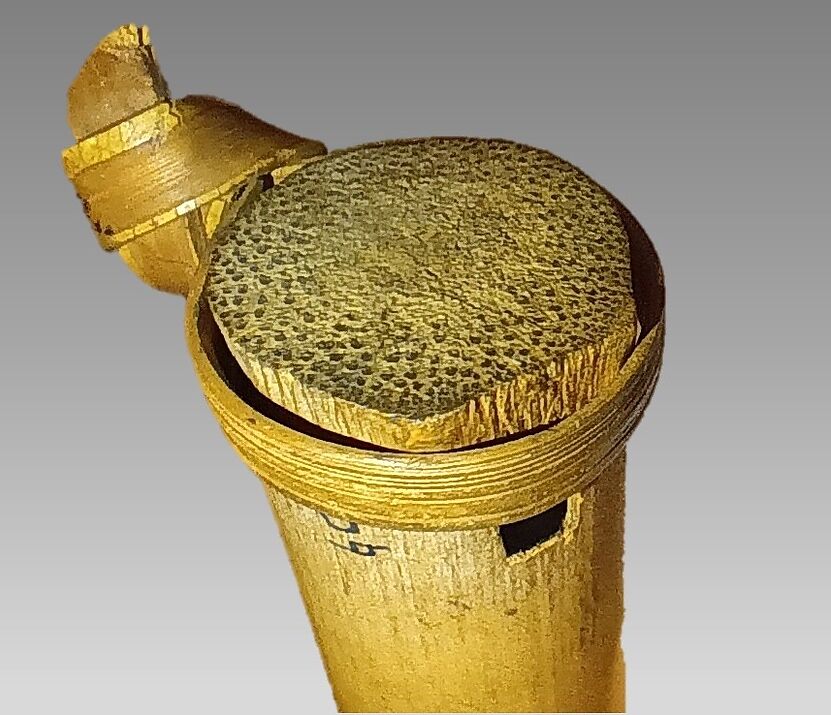 Suling Pélog (ring flute), Bamboo rattan, Javanese (Sunda)