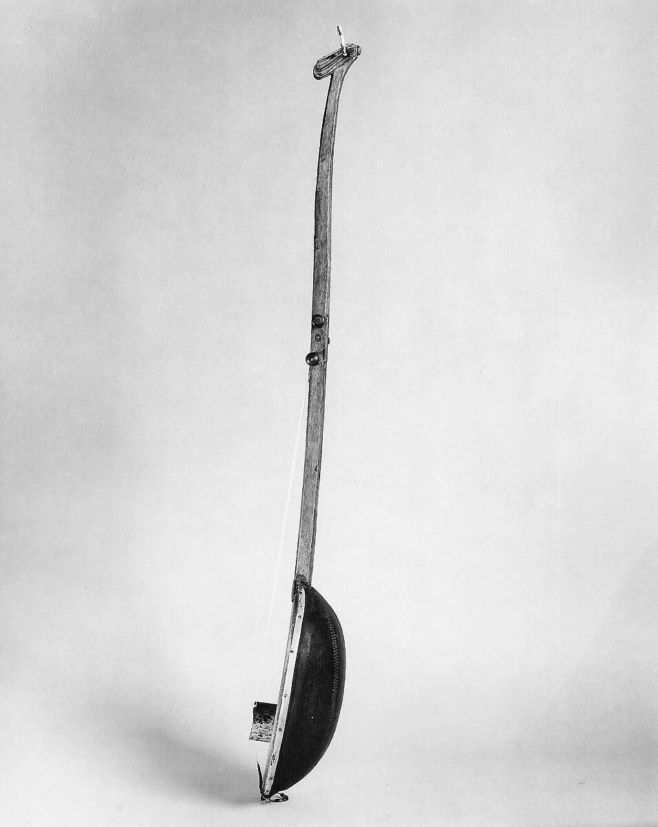 Tarawangsa, Wood, silk, parchment, mother-of-pearl, metal, Javanese (Sunda)