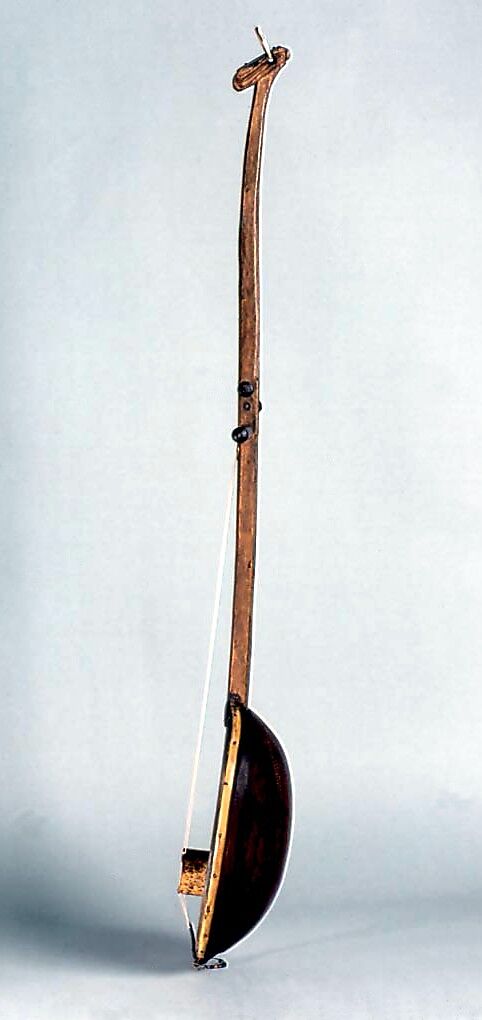 Tarawangsa, Wood, silk, parchment, mother-of-pearl, metal, Javanese (Sunda)