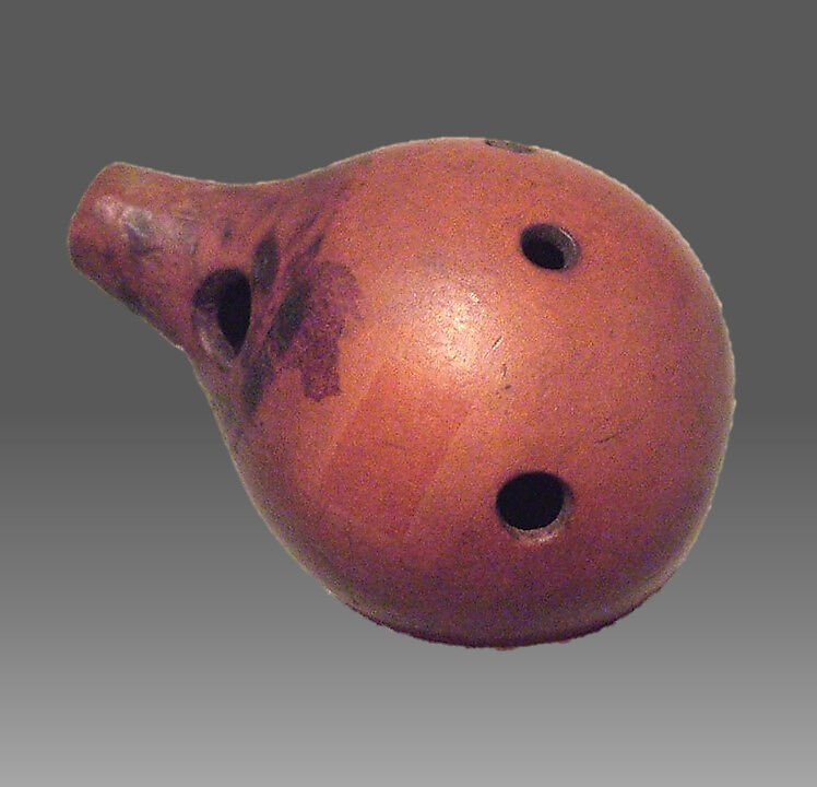 Ipu Hokiokio (nose flute), Gourd, Hawai'i