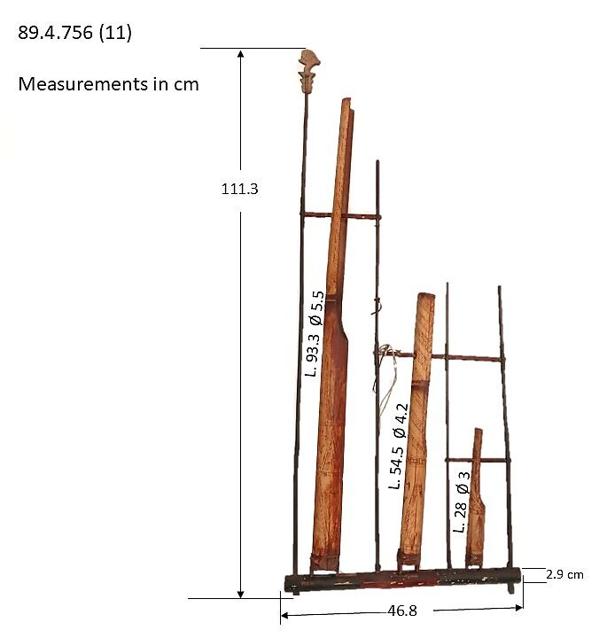 Angklung, Wood, bamboo, Javanese