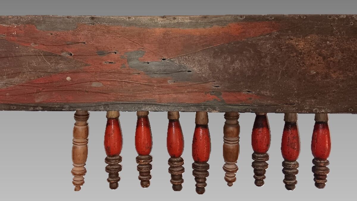 Kechapi, wood, paint, wire, Java (Sundanese)