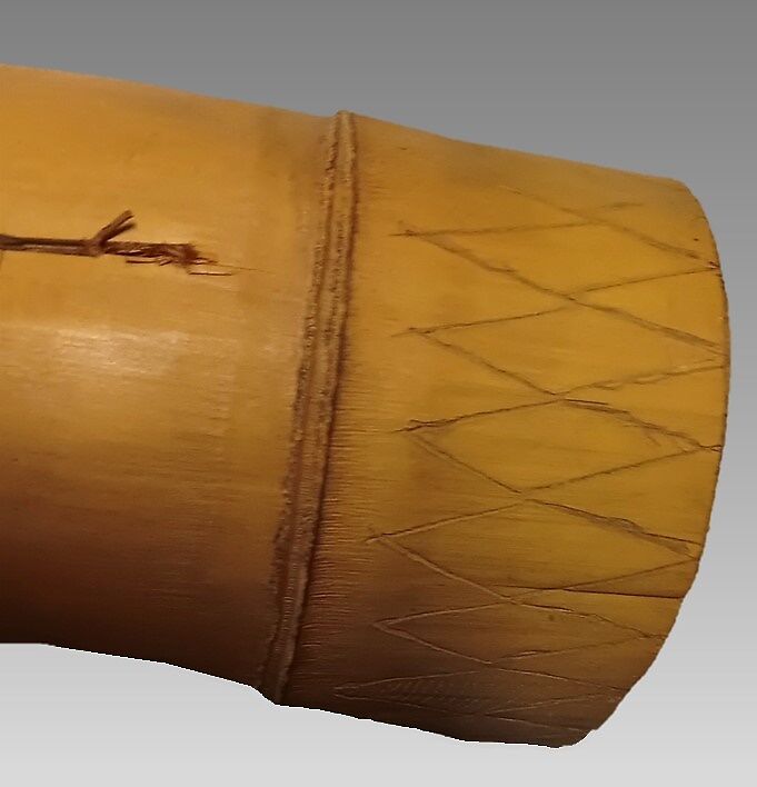 Kove (slit drum), Bamboo, Melanesian (Banks Islands, Vanuatuan)