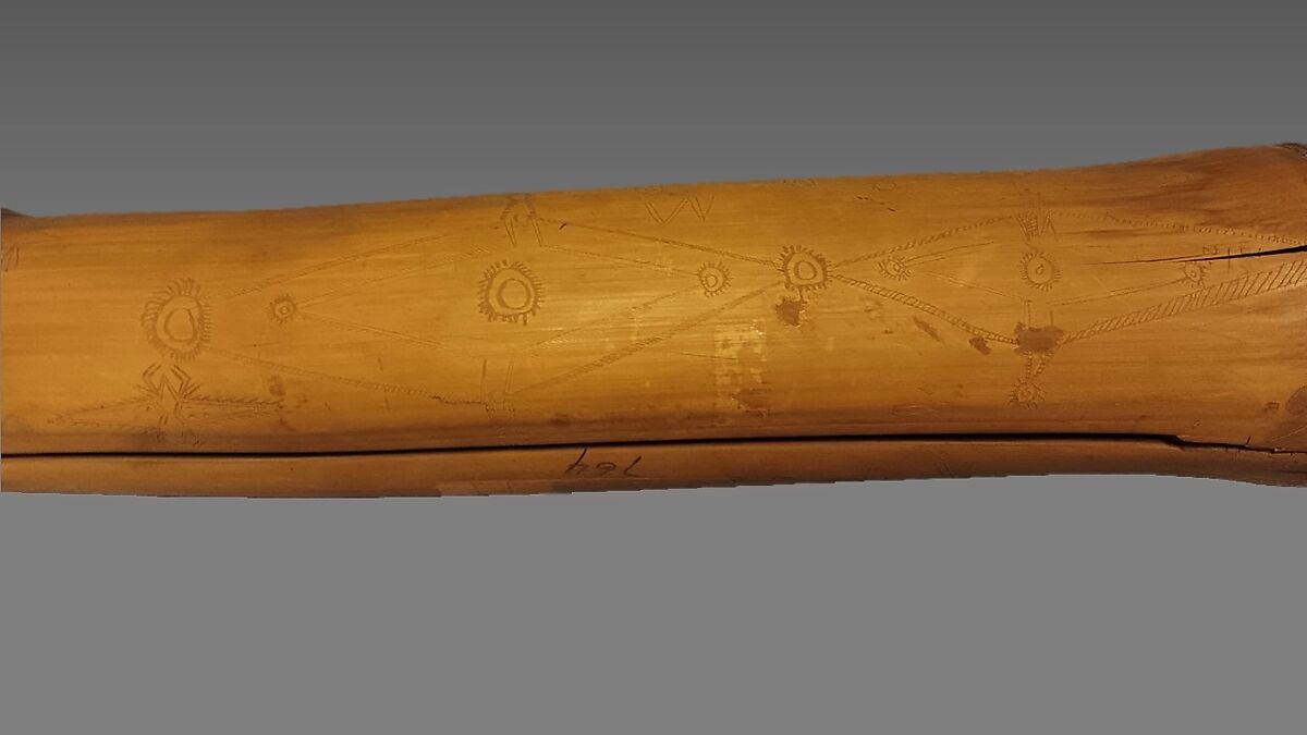 Kove (slit drum), Bamboo, Melanesian (Banks Islands, Vanuatuan)