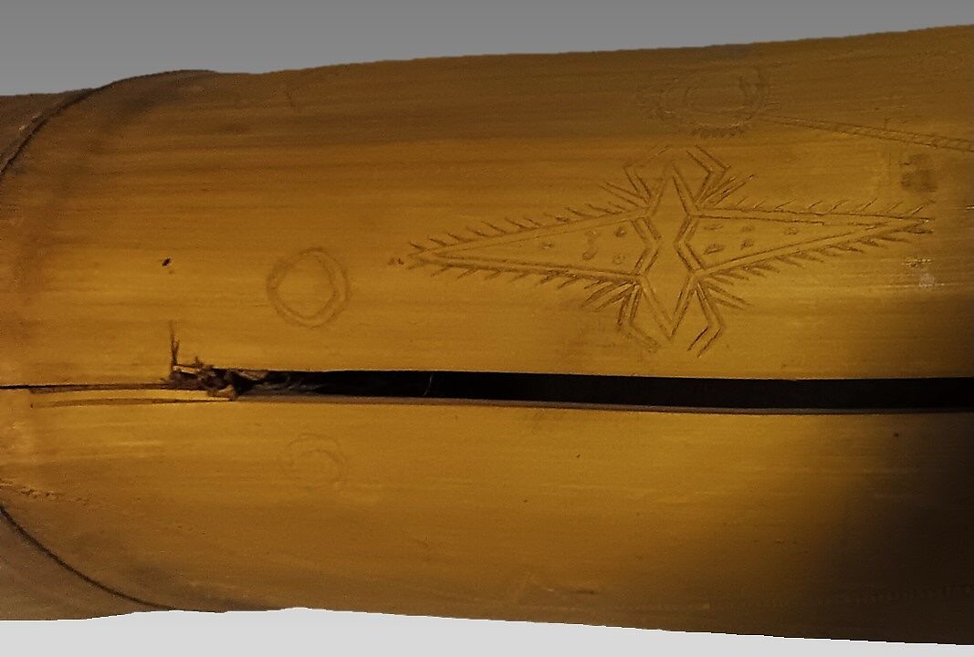 Kove (slit drum), Bamboo, Melanesian (Banks Islands, Vanuatuan)