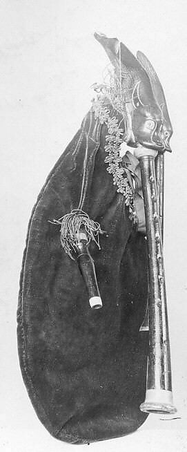 ‘Gaillard’ Musette, Possibly by P. Gaillard, leather, horn, ivory, wood., French