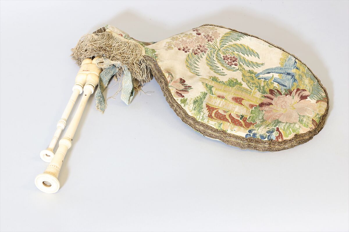 ‘Gaillard’ Musette, Possibly by P. Gaillard, Ivory, leather, silk, French