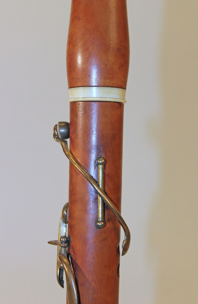 Clarinet in A, Probably by Louis Auguste Giboreau (Belgian, Dreux 1820–1873 Liège), Boxwood, brass, ivory, ebony, Belgian