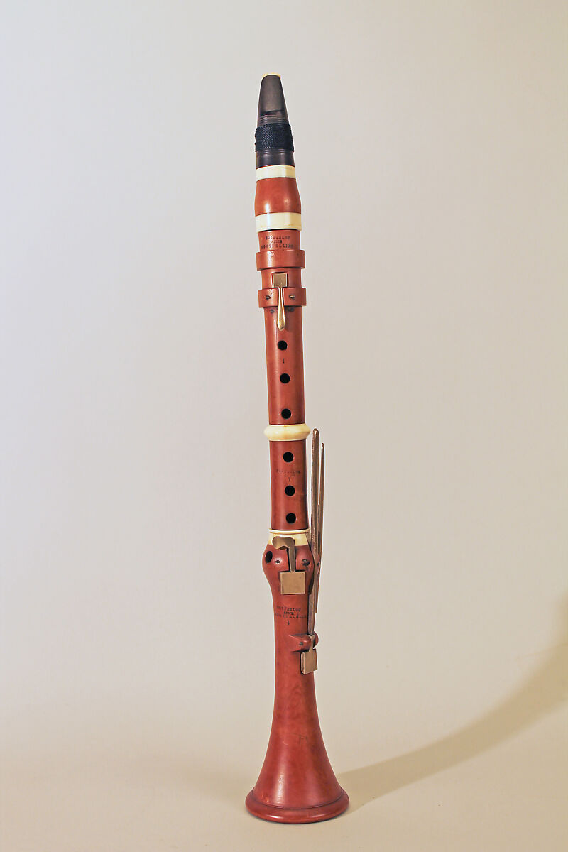 Sopranino Clarinet in High F, Boisselot aîné, Boxwood, ebony, brass, ivory, French 