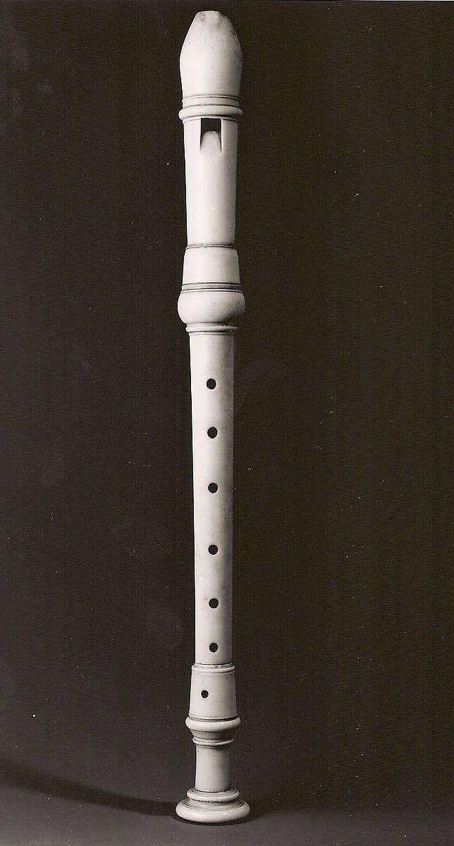 Alto Recorder in F, Ivory, German 